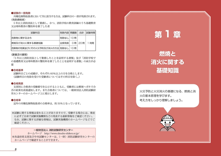 成美堂出版 1回で受かる！丙種危険物取扱者 テキスト＆問題集