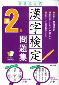 書き込み式　漢字検定準2級問題集