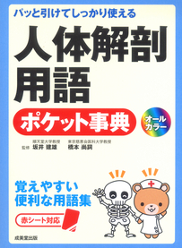 パッと引けてしっかり使える　人体解剖用語ポケット事典