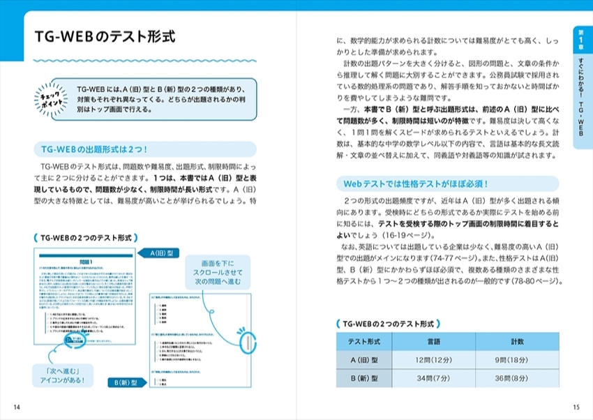 スピード攻略Webテスト TG－WEB '24年版｜成美堂出版